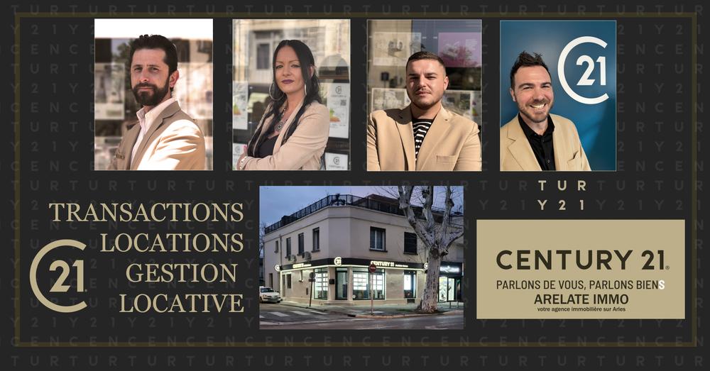 l'équipe de l'agence Arelate Immo