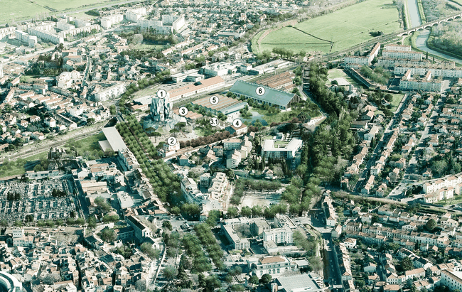 Arles - Projets urbains - Aménagement - le Parc des Ateliers
